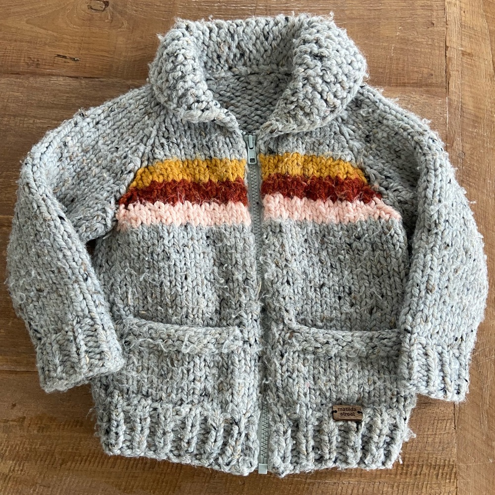 Toddler wool sweater